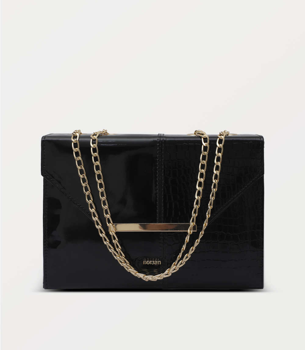 Women Shoulder Bag-BLACK