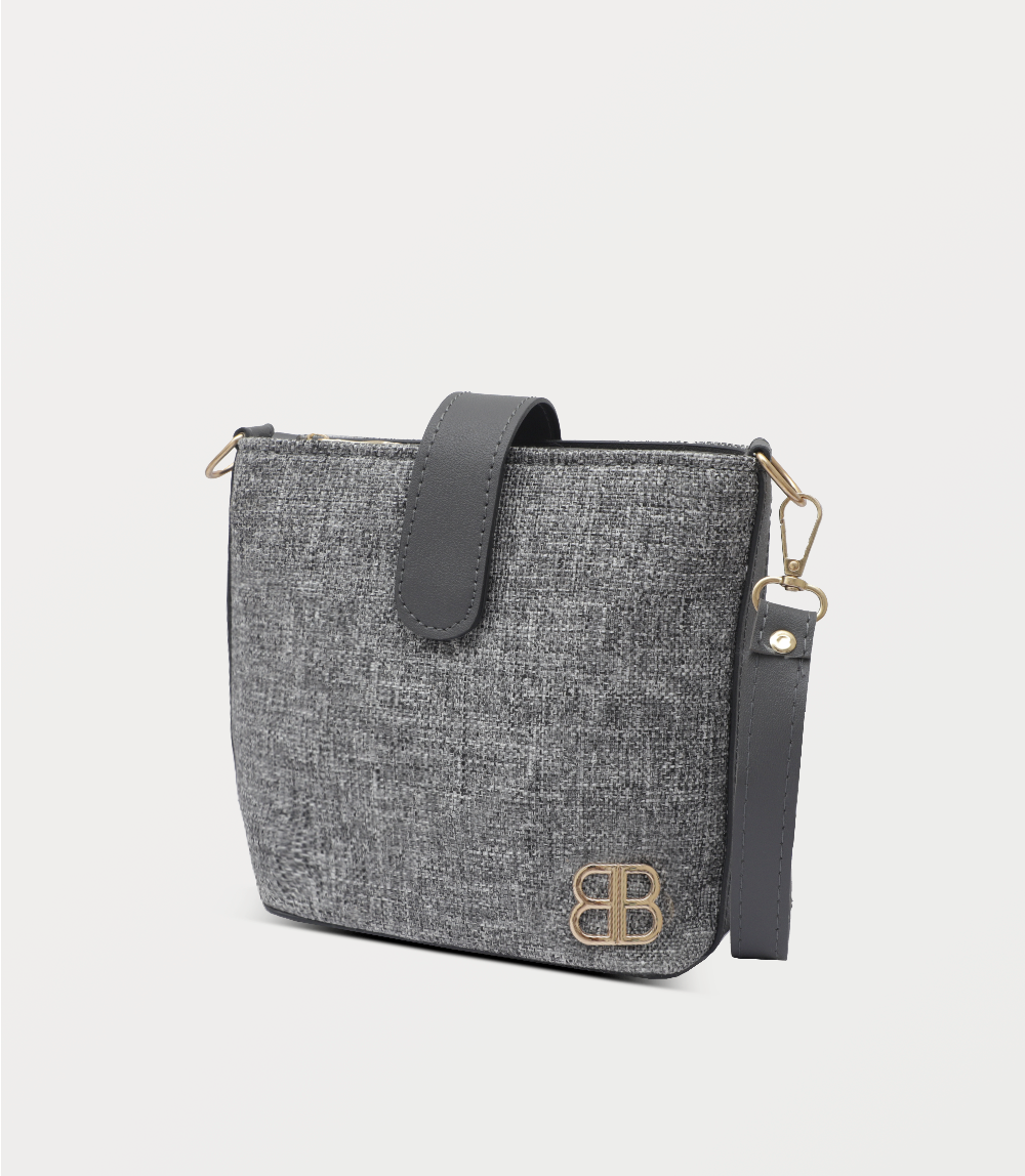 Women Shoulder Bag-LIGHT GREY