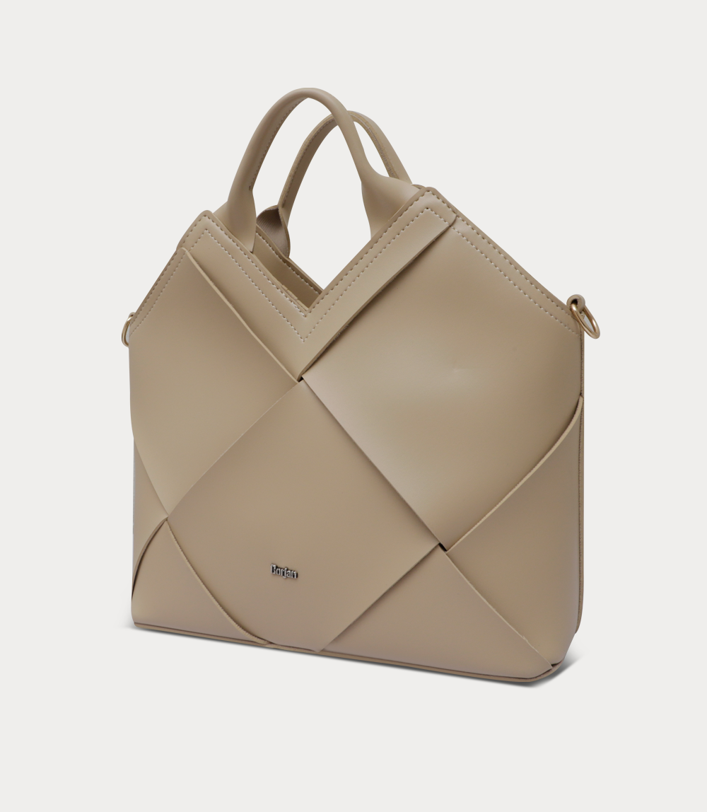 Women Shoulder Bag-BEIGE