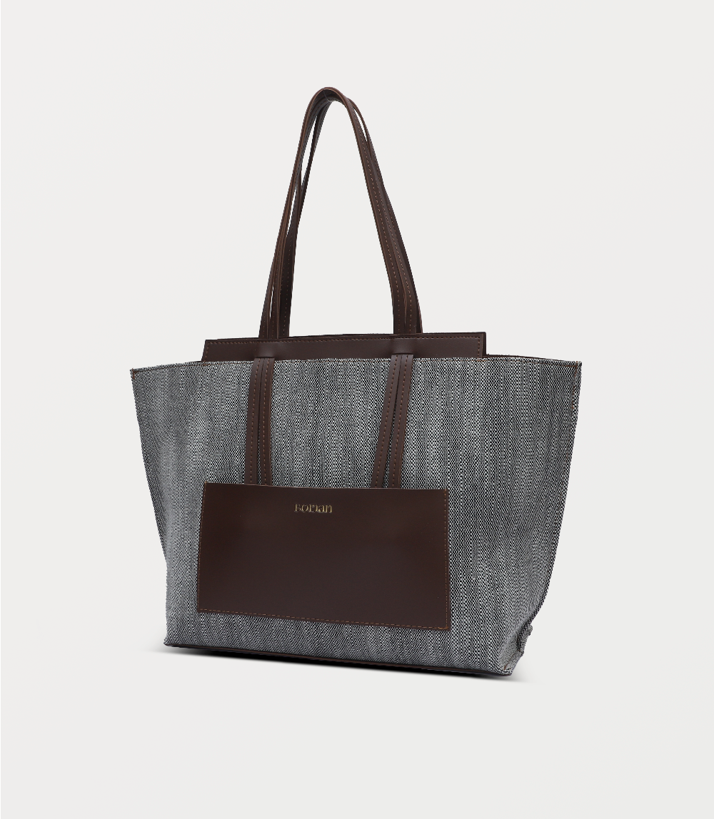 Women Shoulder Bag-DARK BROWN