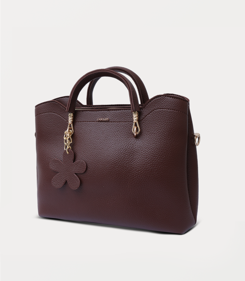 Women Shoulder Bag-BROWN