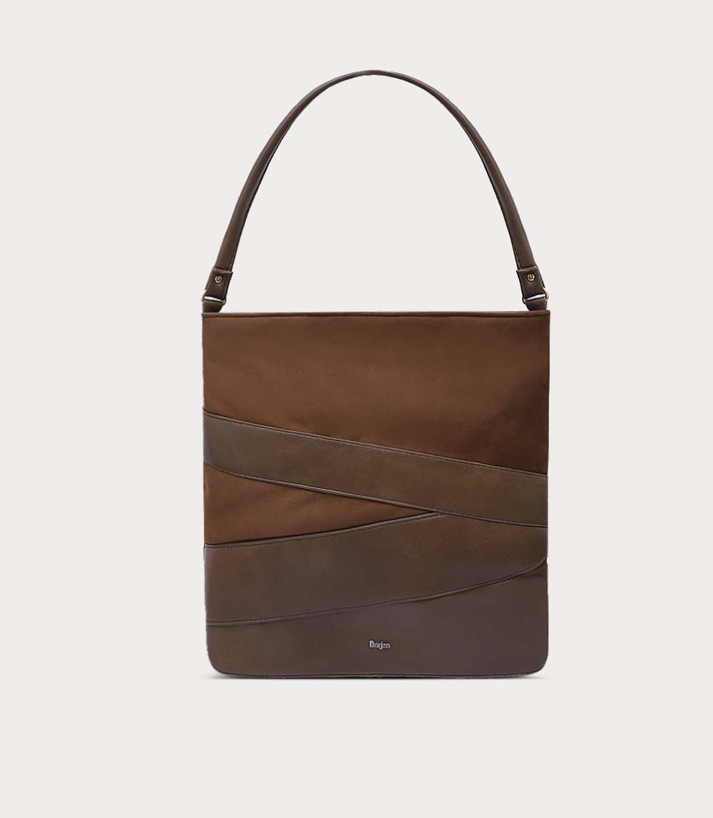 Women Shoulder Bag-BROWN