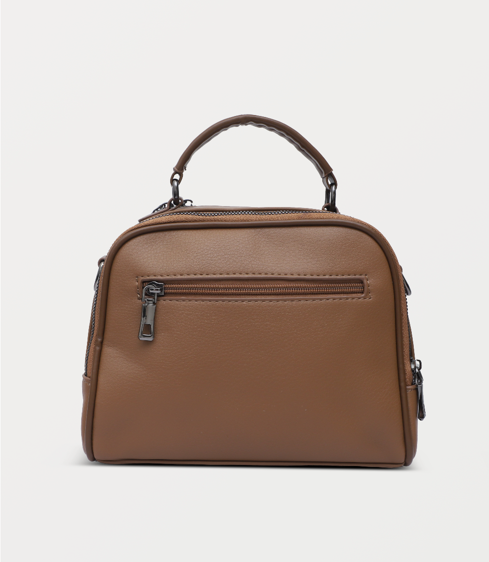 Women Shoulder Bag-TAN