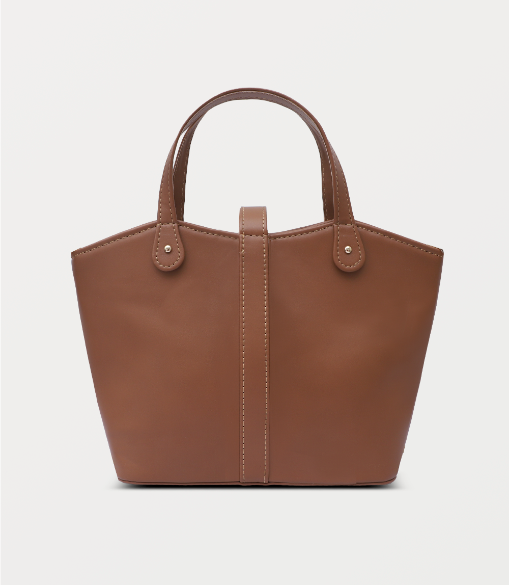 Women Shoulder Bag-TAN