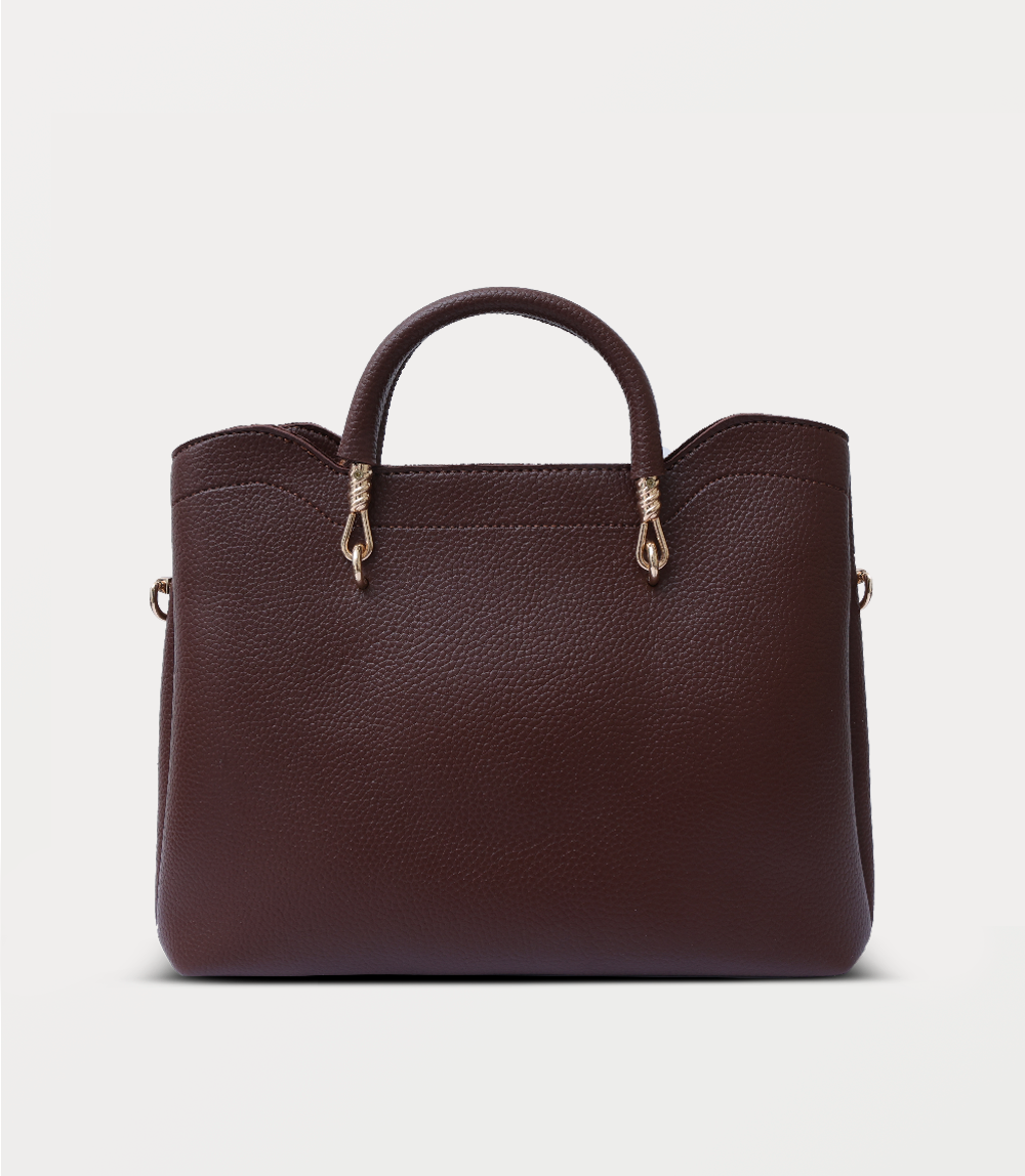 Women Shoulder Bag-BROWN