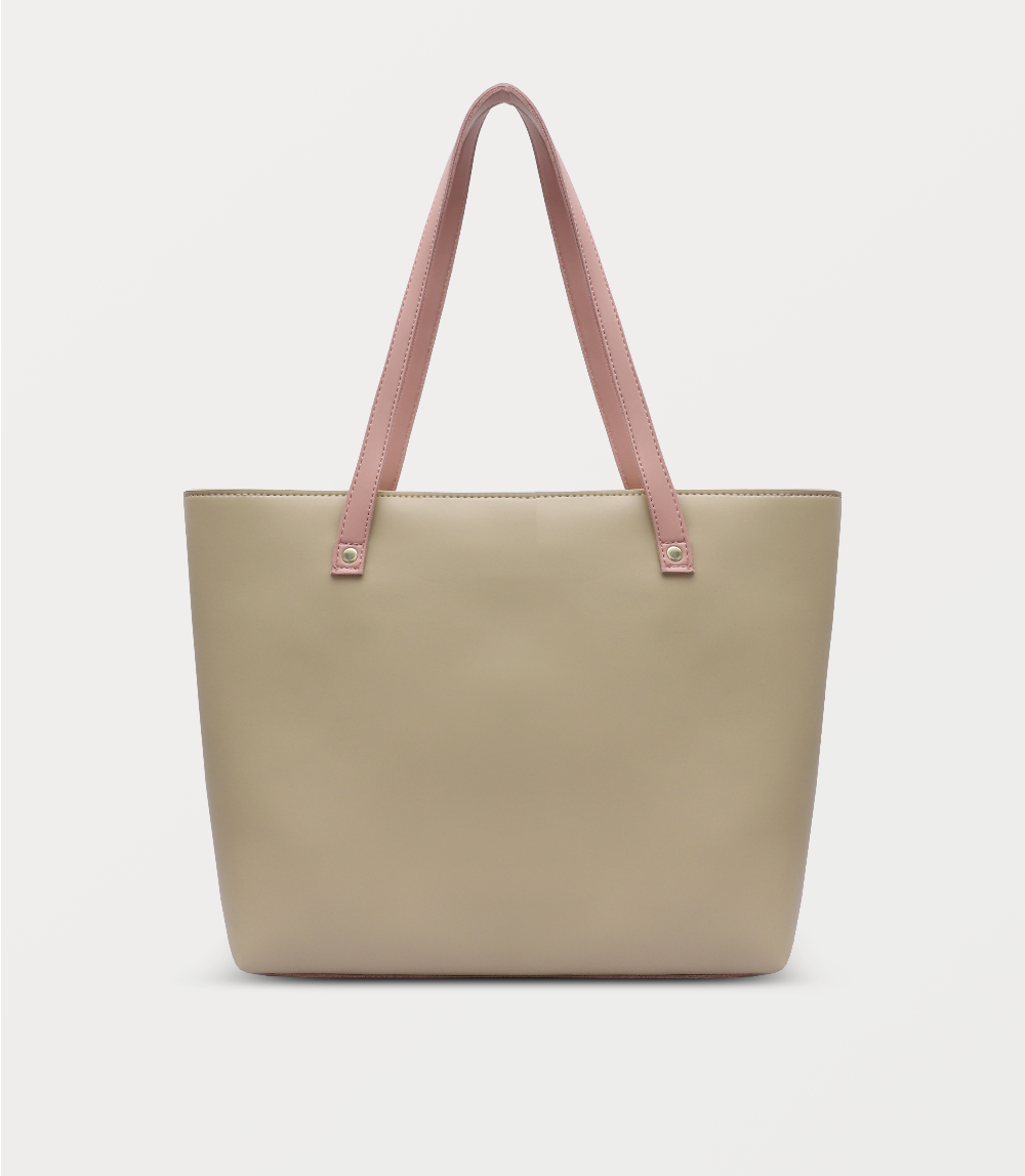 Women Shoulder Bag-BEIGE