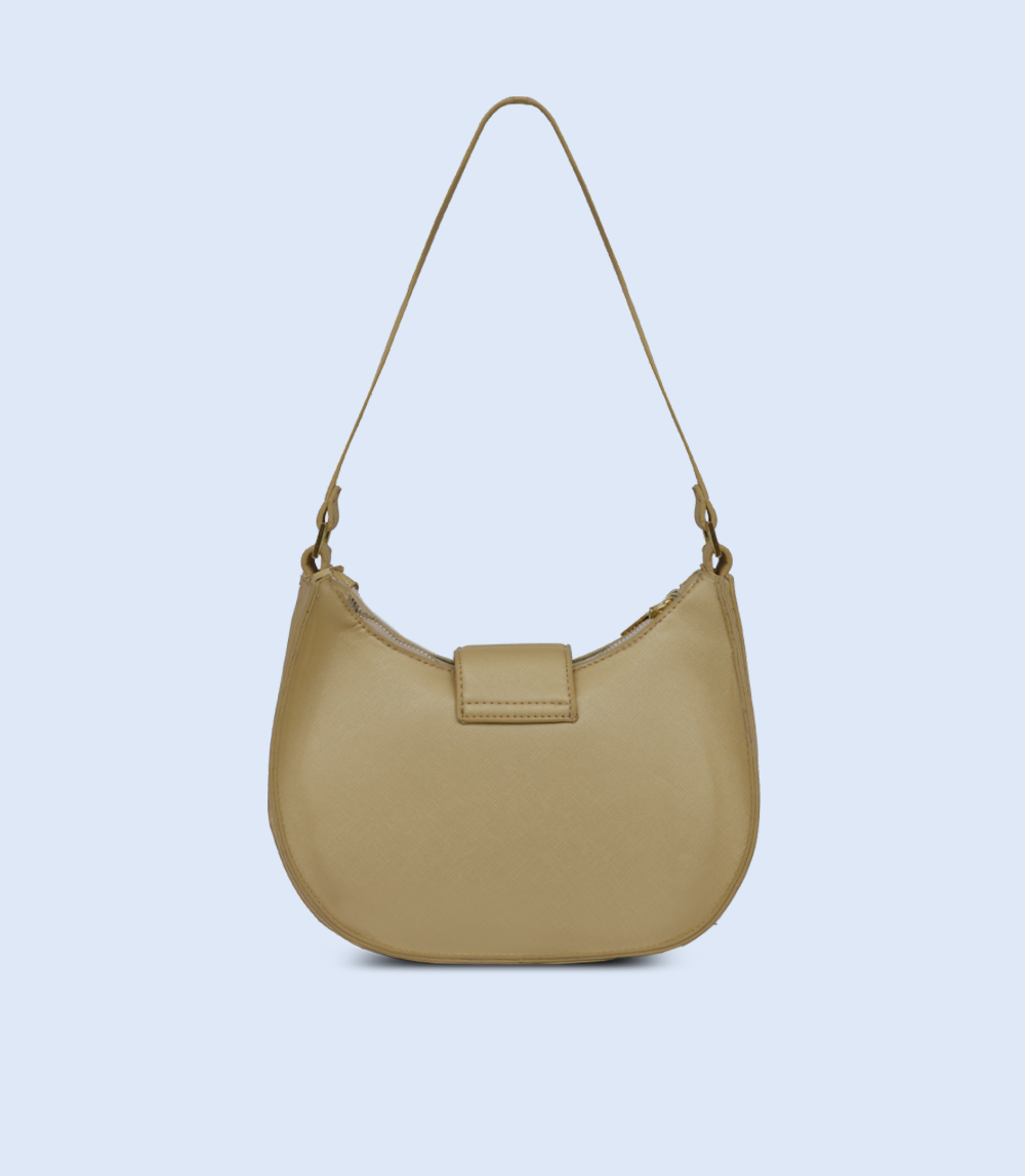 Women Shoulder Bag-GOLD