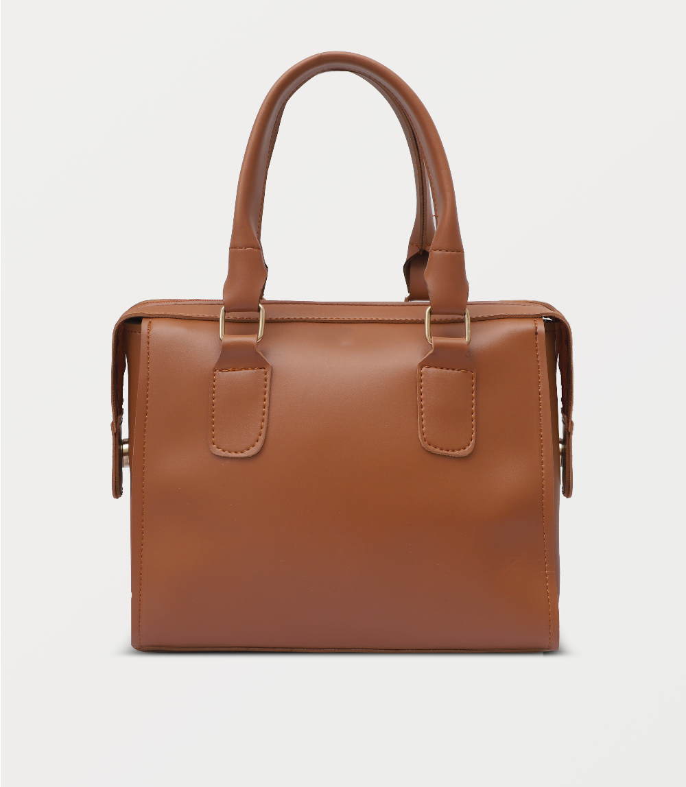 Women Shoulder Bag-BROWN