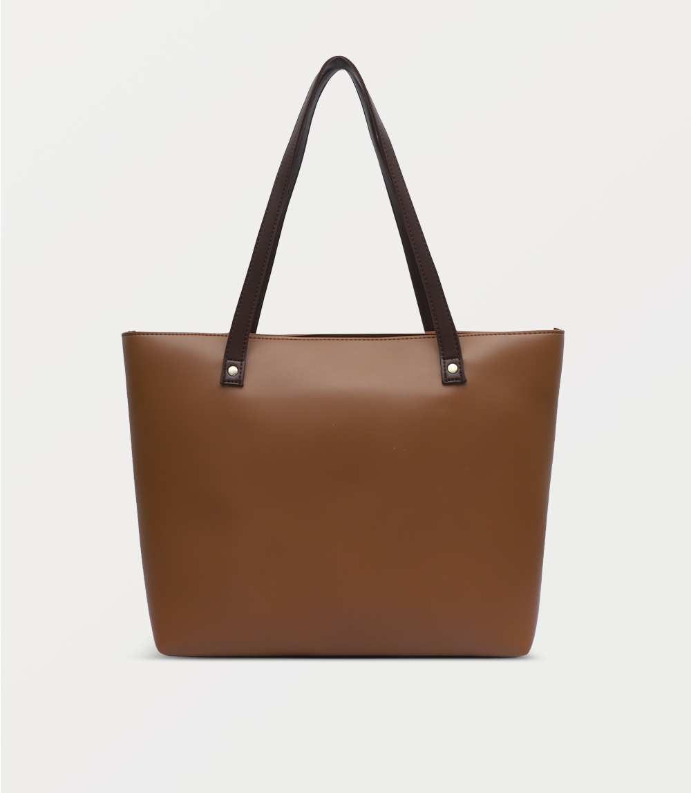 Women Shoulder Bag-TAN