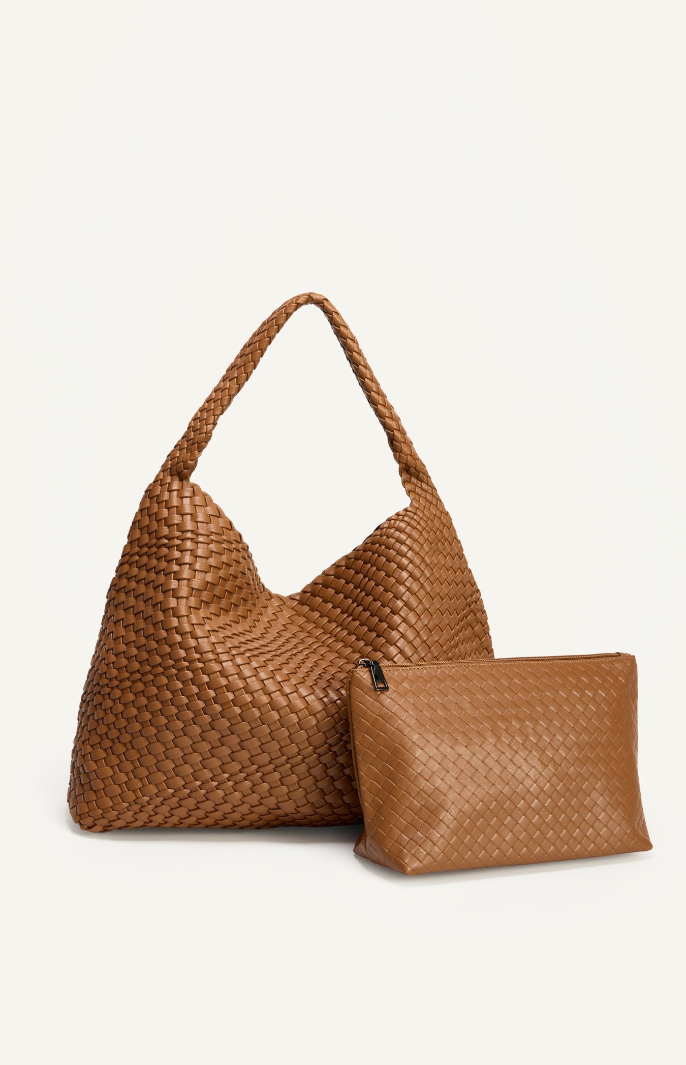 ANDREA SHOULDER BAG - CARAMEL