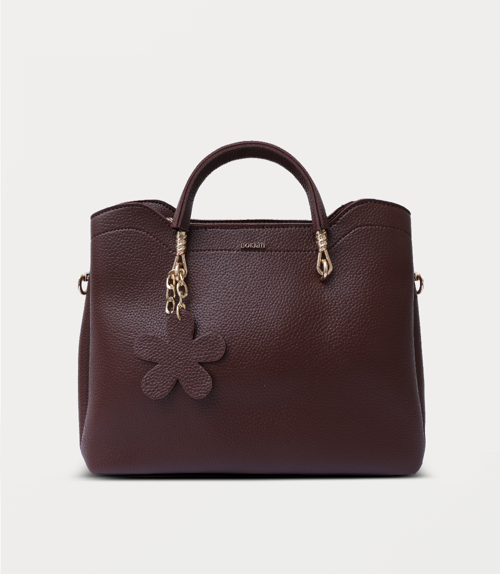 Women Shoulder Bag-BROWN