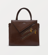 Women Shoulder Bag-DARK BROWN