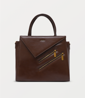 Women Shoulder Bag-DARK BROWN
