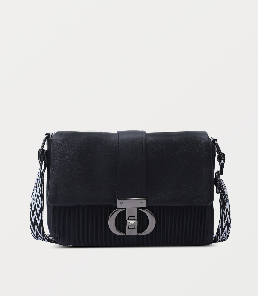 Women Shoulder Bag-BLACK