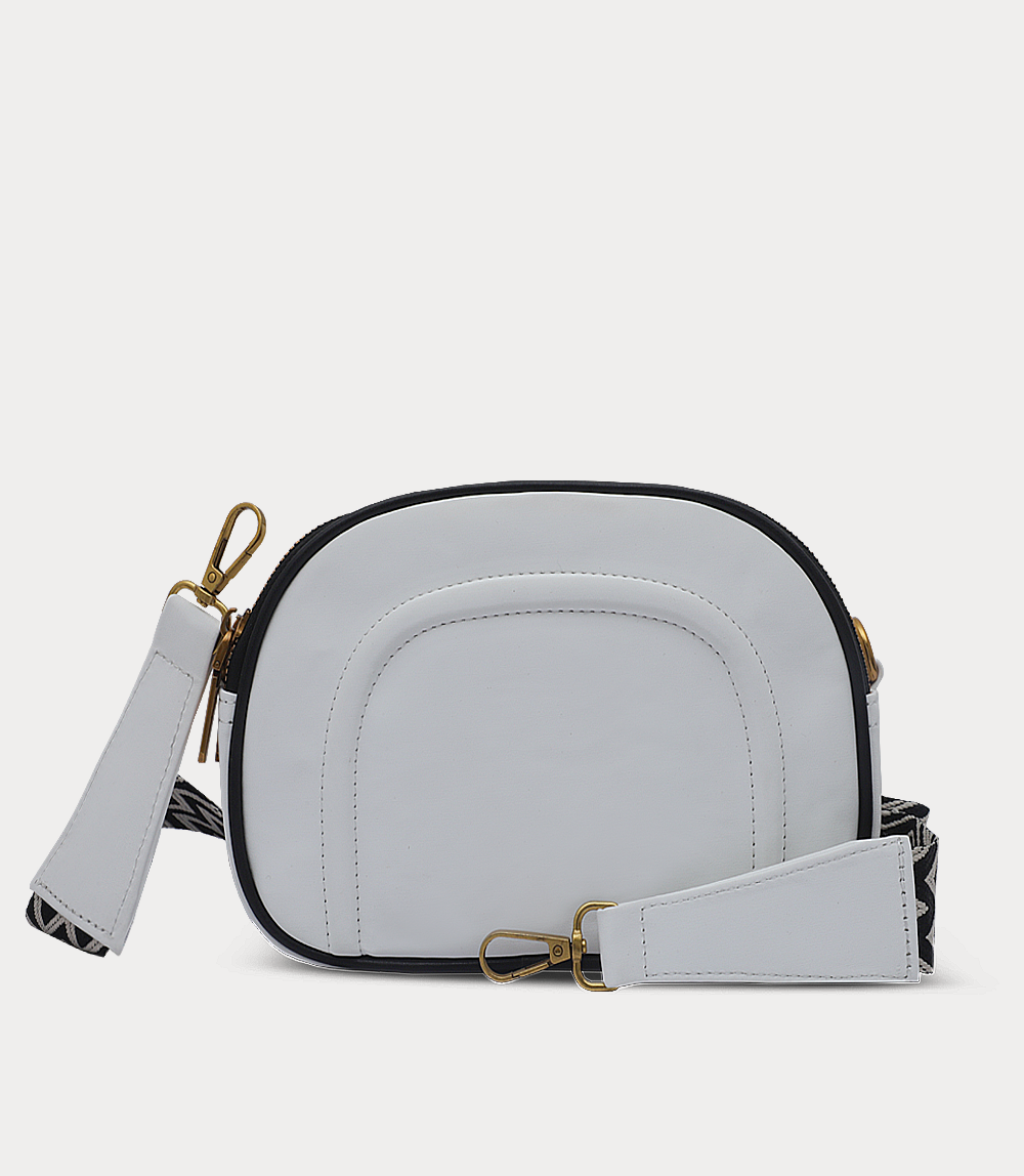 Women Shoulder Bag-WHITE