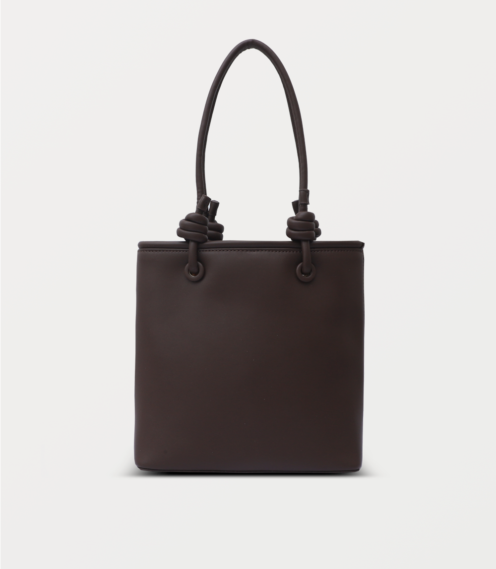 Women Shoulder Bag-COFFEE