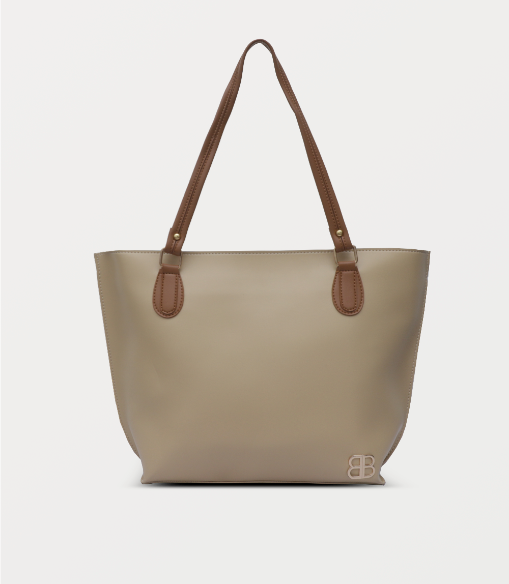 Women Shoulder Bag-BEIGE