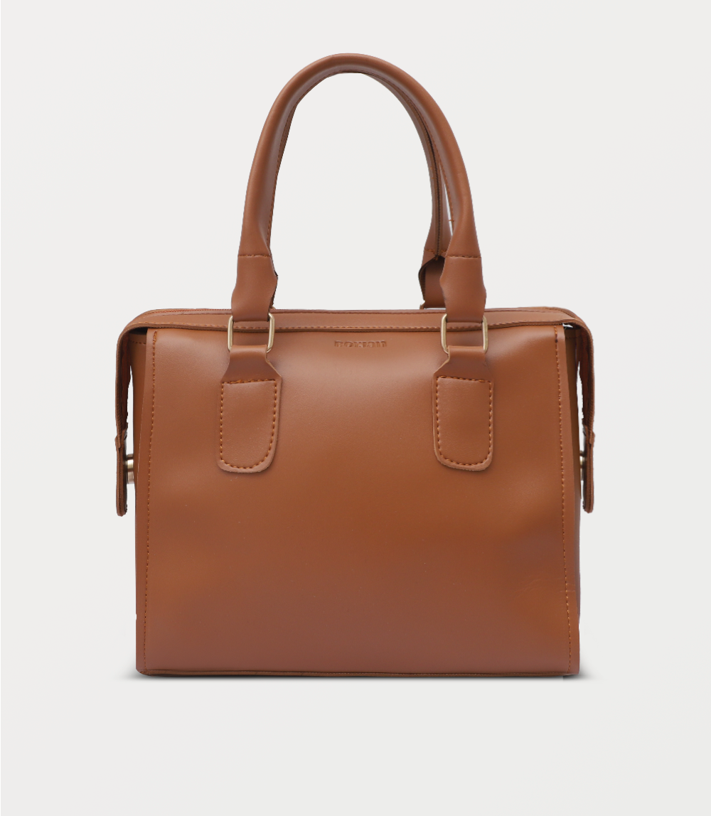 Women Shoulder Bag-BROWN