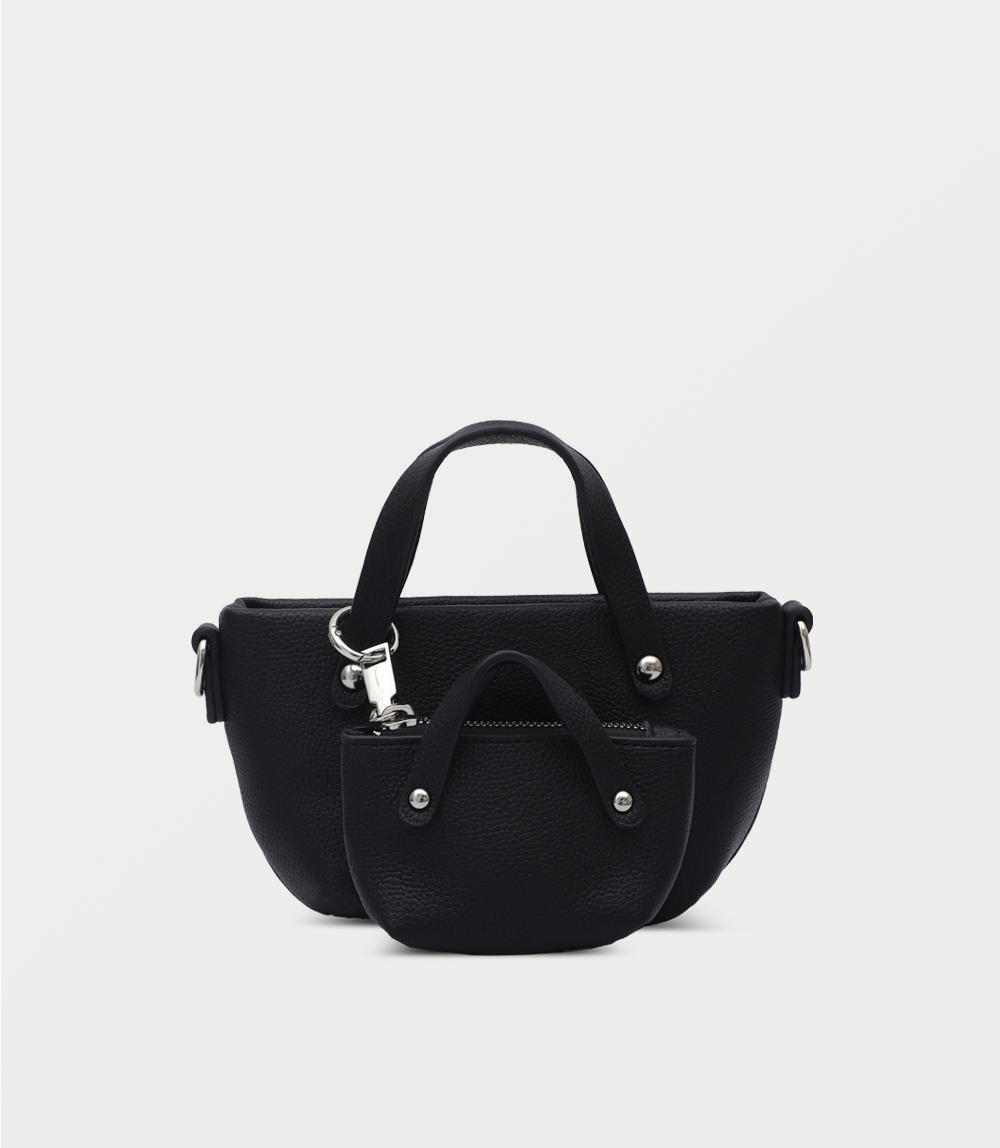 Women Shoulder Bag-BLACK