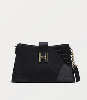 Women Shoulder Bag-BLACK