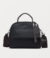 Women Shoulder Bag-BLACK