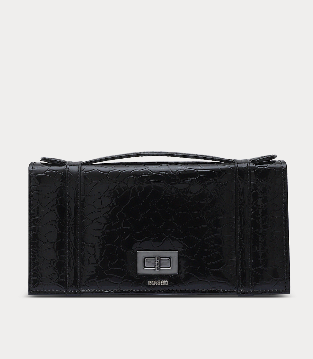 Women Shoulder Bag-BLACK