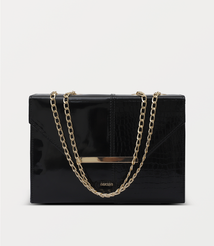 Women Shoulder Bag-BLACK