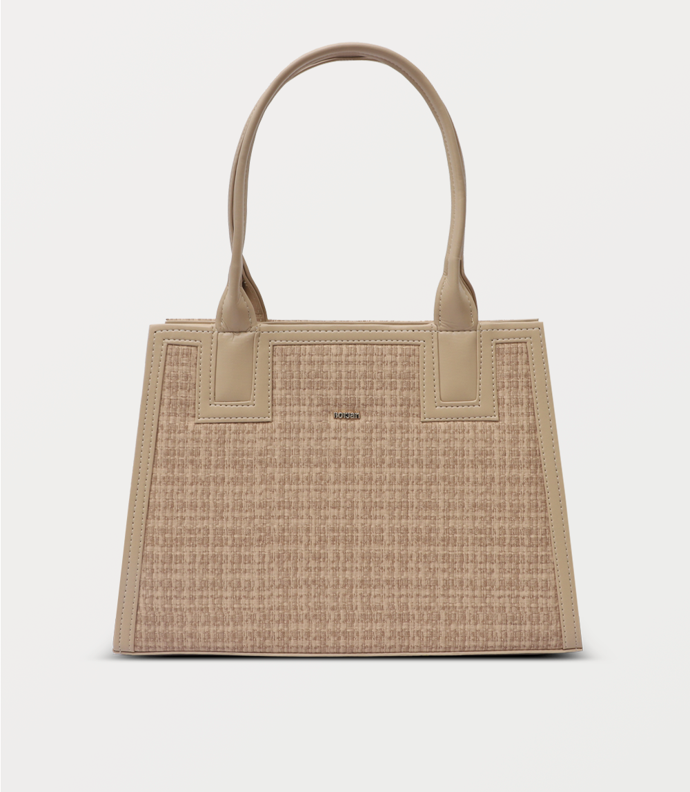 Women Shoulder Bag-BEIGE