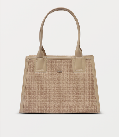 Women Shoulder Bag-BEIGE
