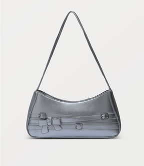 Women Shoulder Bag-SILVER