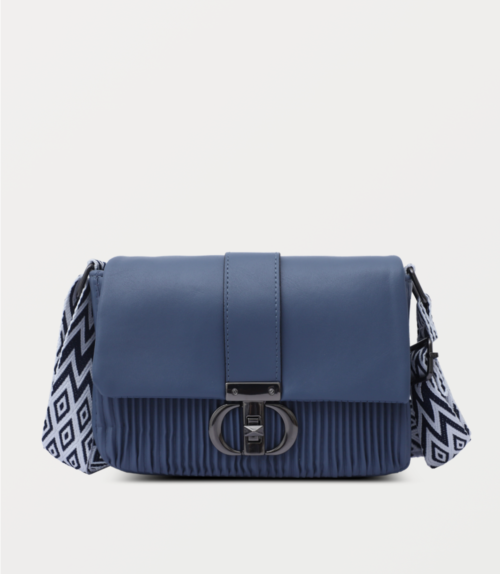 Women Shoulder Bag-BLUE