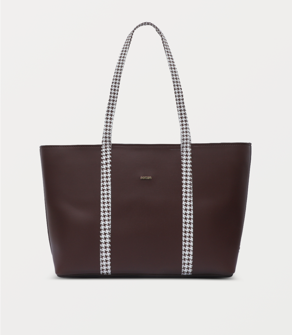 Women Shoulder Bag-DARK BROWN