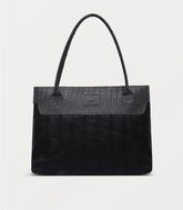 Women Shoulder Bag-GREY BLACK