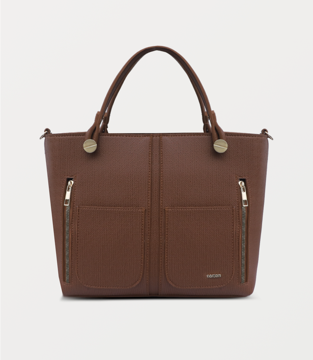 Women Shoulder Bag-TAN