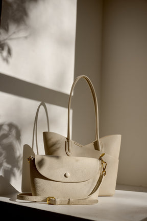 JENNY SHOULDER BAG – IVORY