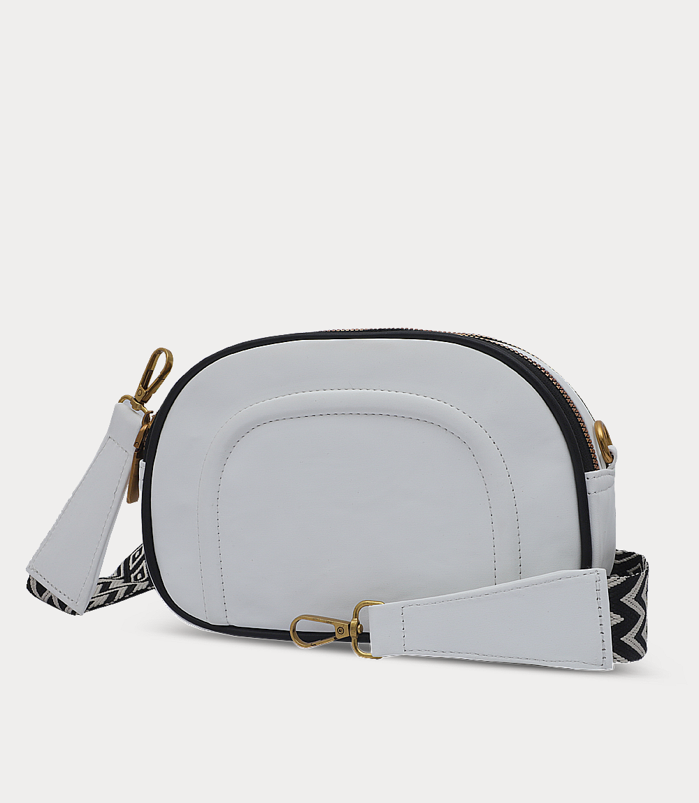 Women Shoulder Bag-WHITE