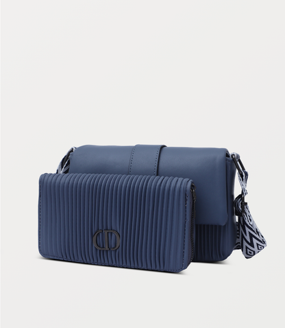 Women Shoulder Bag-BLUE