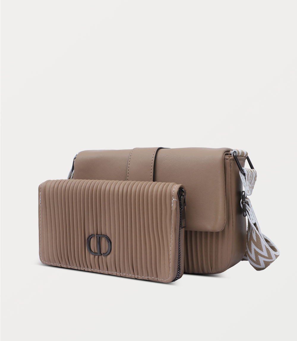 Women Shoulder Bag-CAMEL