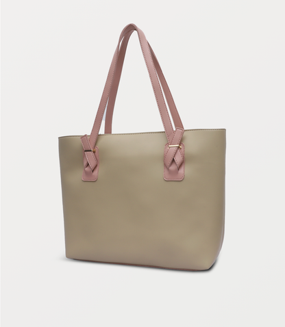 Women Shoulder Bag-BEIGE