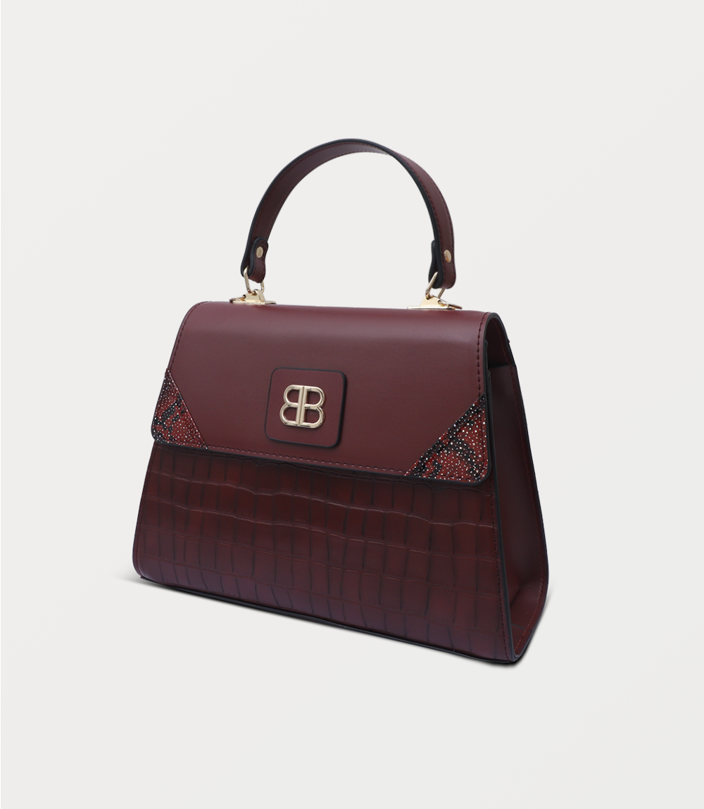 Women Shoulder Bag-MAROON
