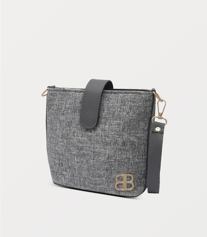 Women Shoulder Bag-LIGHT GREY