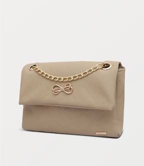 Women Shoulder Bag-BEIGE