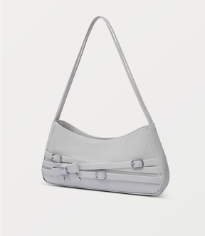 Women Shoulder Bag-WHITE