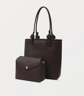 Women Shoulder Bag-COFFEE