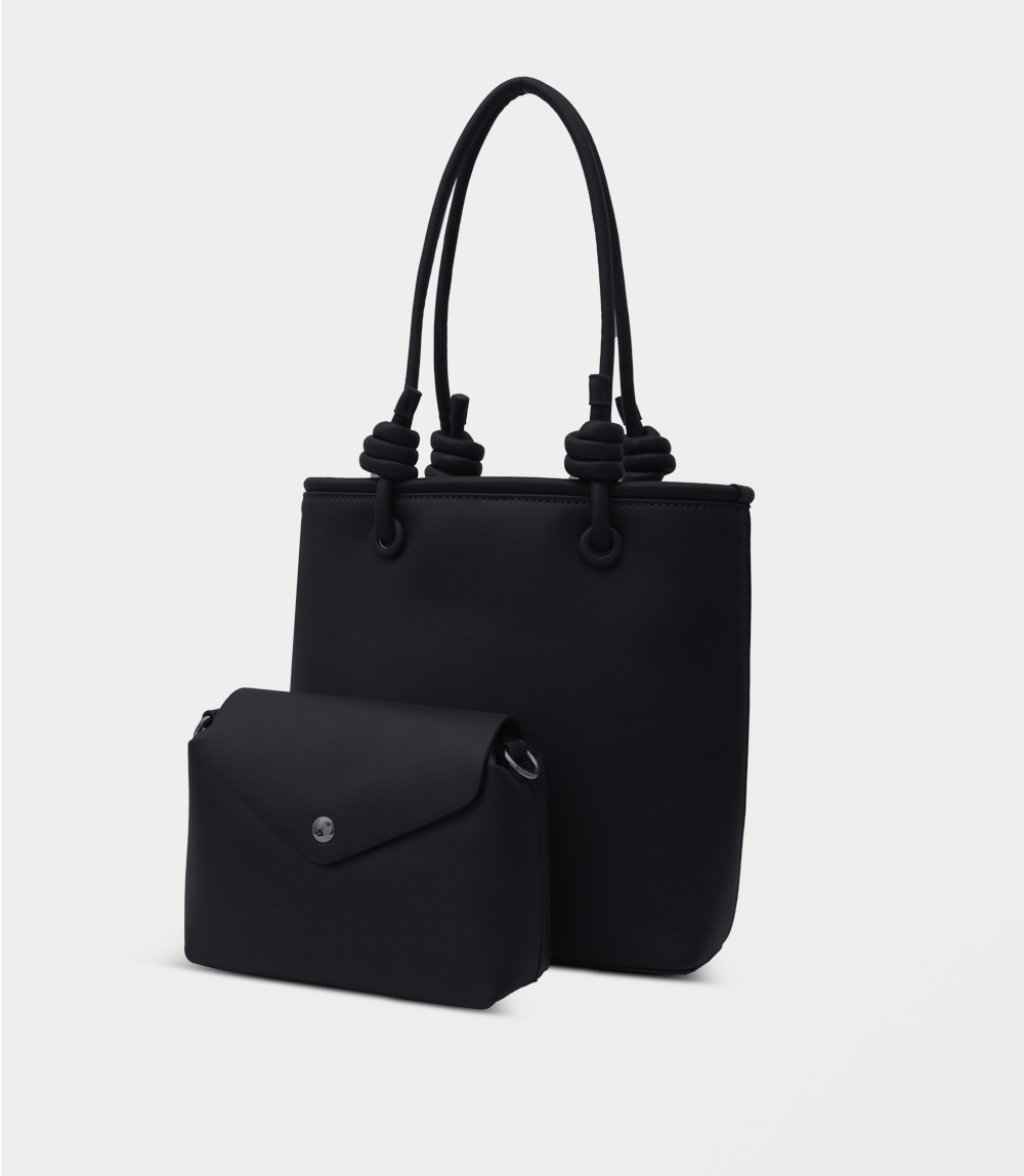 Women Shoulder Bag-BLACK
