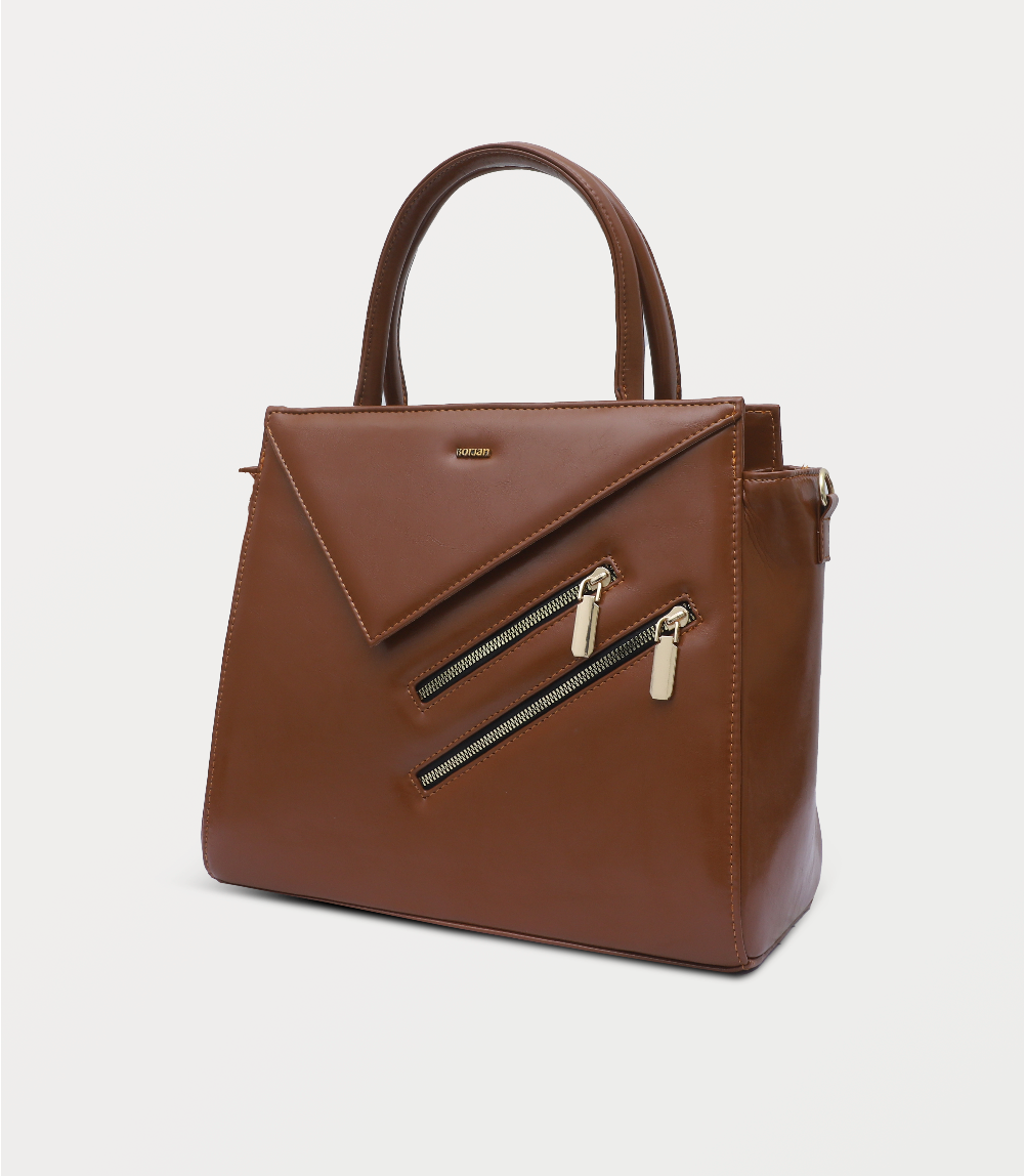 Women Shoulder Bag-TAN