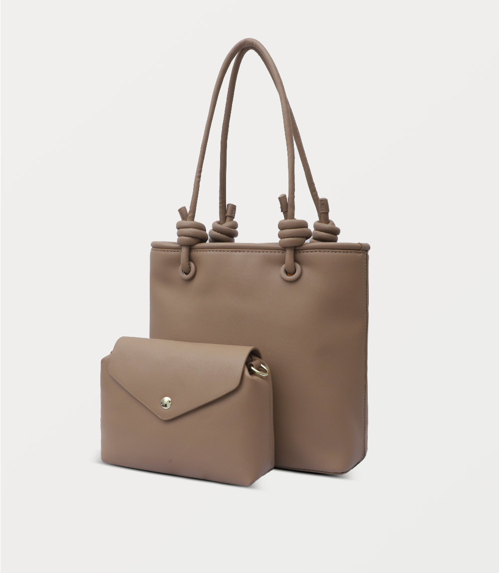 Women Shoulder Bag-KHAKI