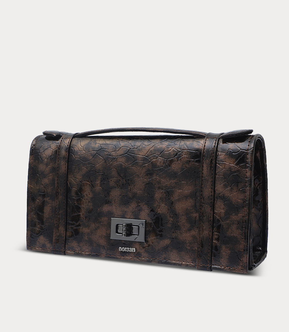 Women Shoulder Bag-BRONZE