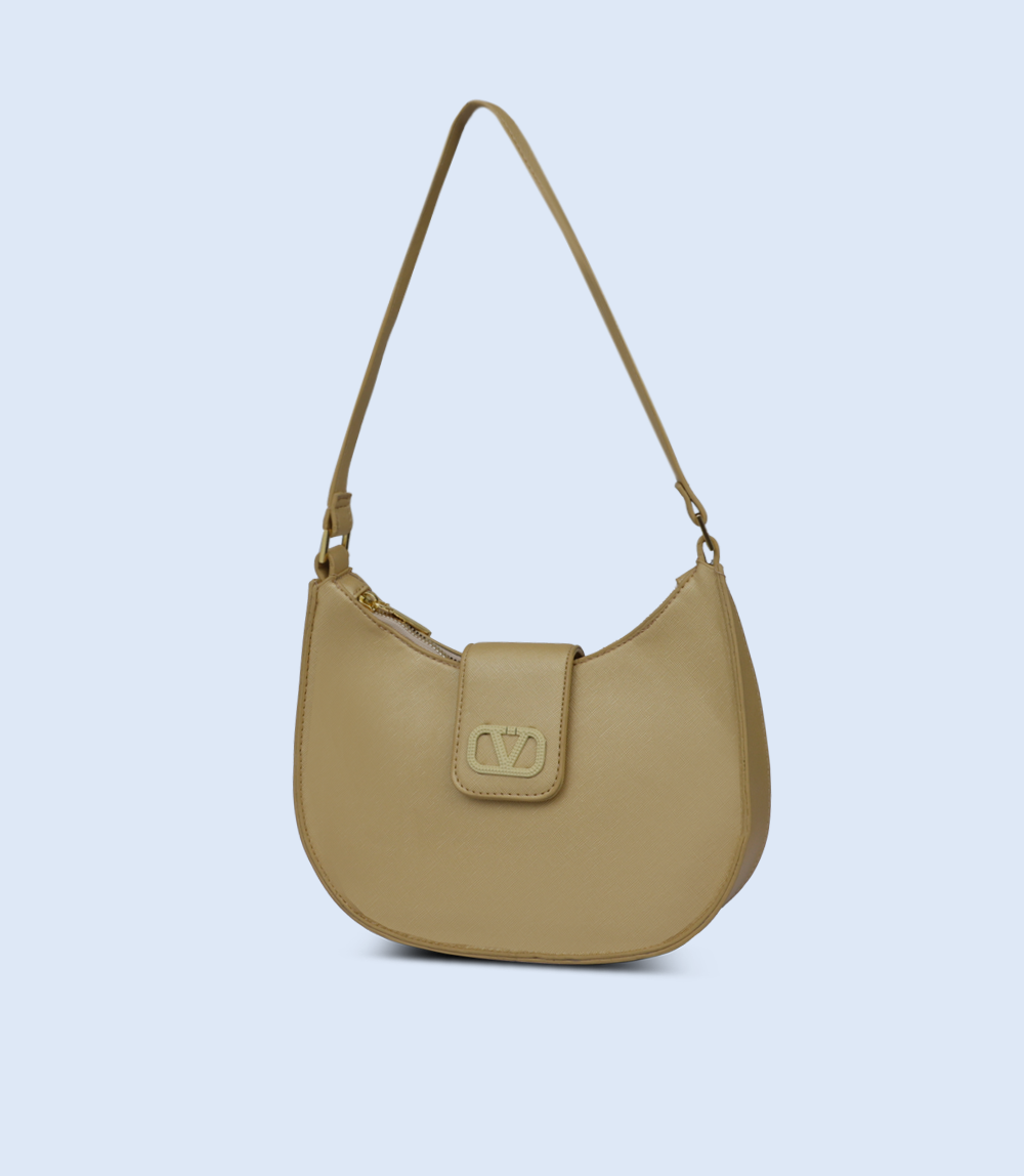 Women Shoulder Bag-GOLD