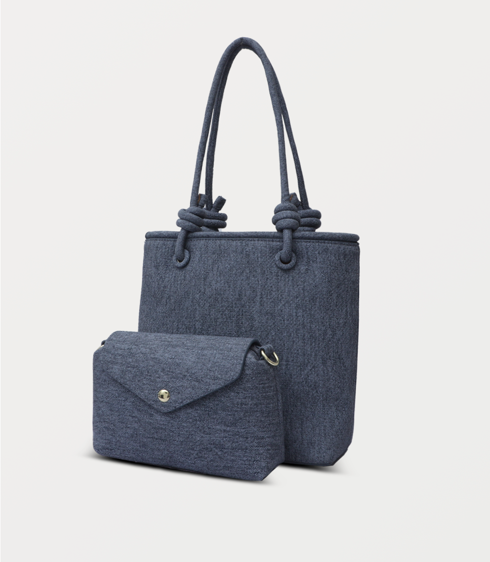 Women Shoulder Bag-BLUE